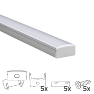 Hier kunt u een led strip profiel 2 meter kopen